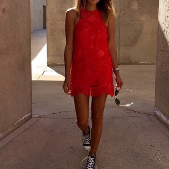 caspian shift dress